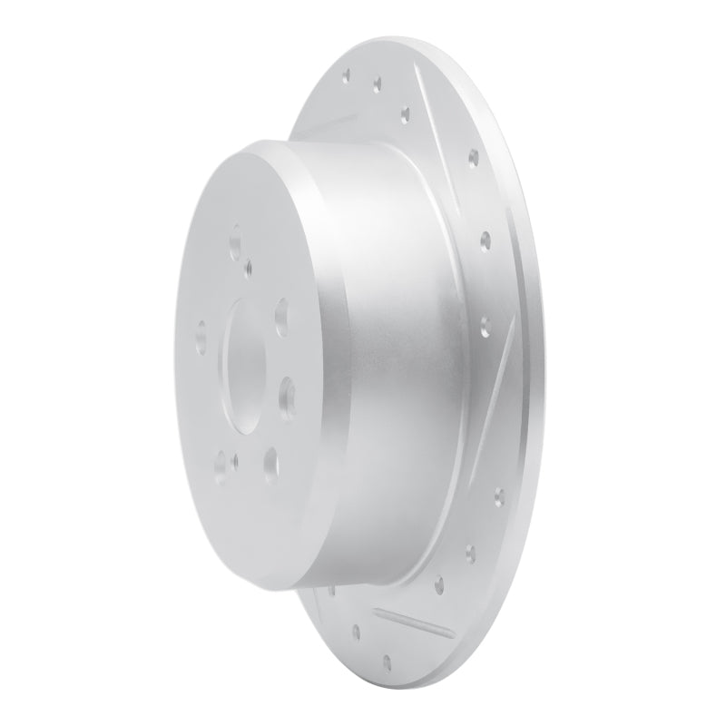 DFC 96-99 Toyota Celica Rear Right Drilled & Slotted Silver Brake Rotor
