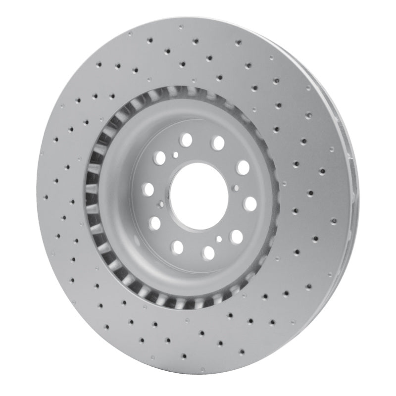 R1 17-25 Honda Civic Hatchback Front Drilled GeoSPEC Coated Rotor