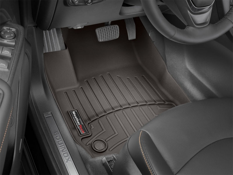 WeatherTech 2019+ Dodge Ram 1500 CC/QC w/1st Row Bench Seats Front FloorLiner OTH - Cocoa