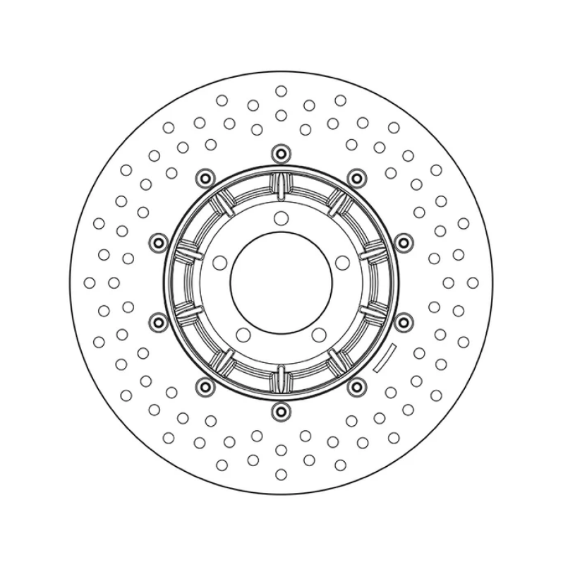 Brembo OE 78-86 BMW R45 450cc 260x5mm Brake Disc - Front Floating