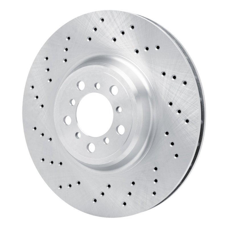 DFC 15-20 BMW M4 Left Front Drilled Brake Rotor