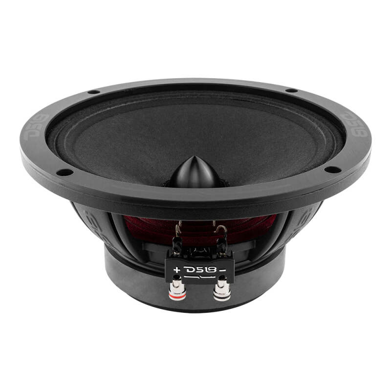 DS18 8in 350 Watts RMS 4 ohm Neodymium and Ferrite Magnet Bullet Mid-Range Loudspeaker