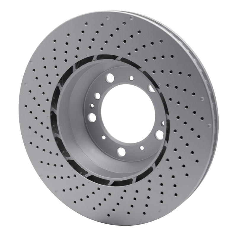 R1 99-23 Porsche 911 Right Rear Drilled GeoSPEC Coated Rotor