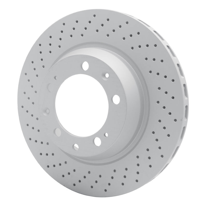 DFC 98-98 Porsche 911 Left Rear Drilled Hi-Carbon Alloy Geomet Coated Rotor