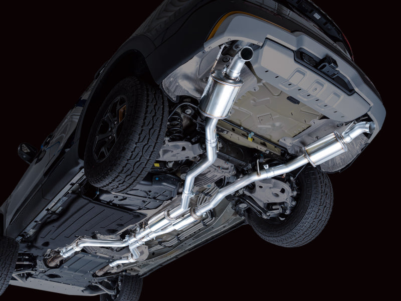 AWE Tuning 2021+ Ford Explorer Tremor 3.0TT 0FG Dual Rear Exit Exhaust w/ Bash Guard