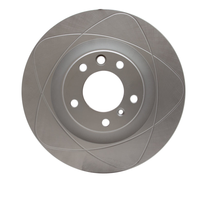 R1 05-11 Mercedes-Benz G55 AMG Front Slotted GeoSPEC Coated Rotor