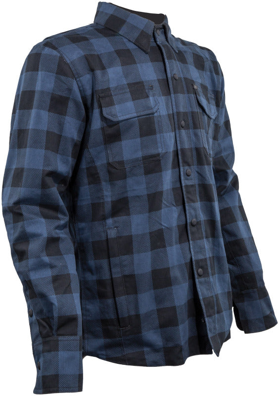 Speed and Strength True Grit Armored Motoshirt Navy/Black - Medium
