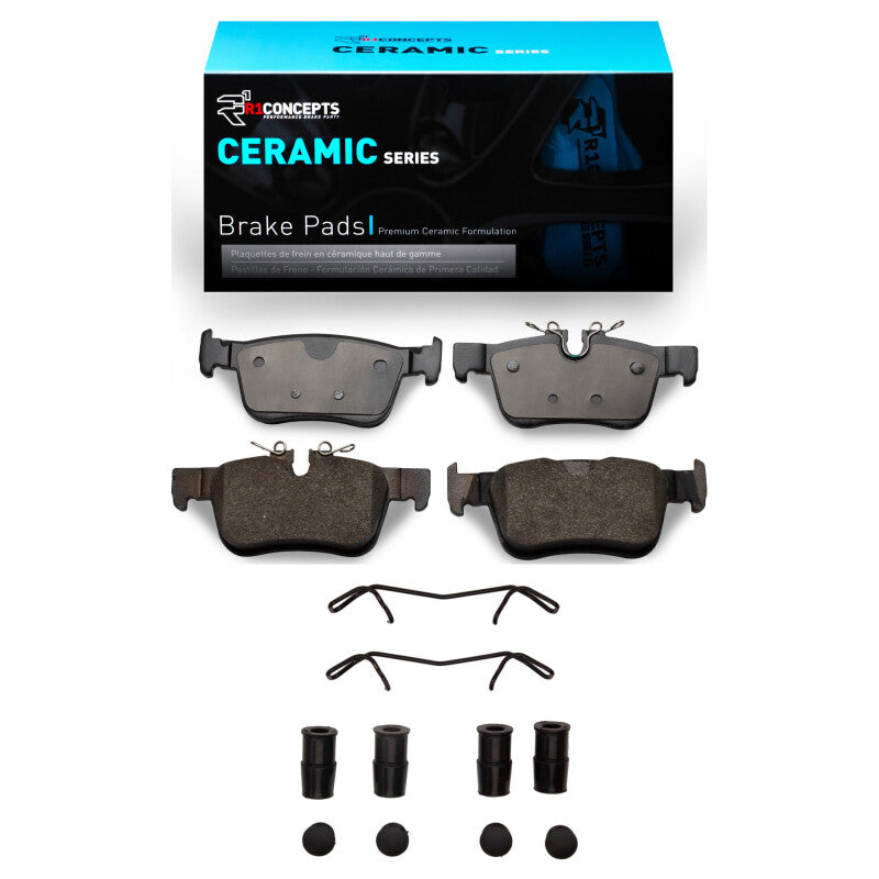 R1 2018-2021 Volvo XC60 Rear R1 Ceramic Pads & Hardware Kit