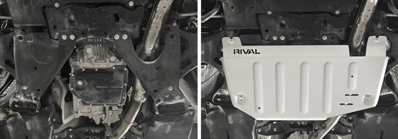 Rival 2019-2026 Subaru Forester Aluminum Transmission Skid Plate
