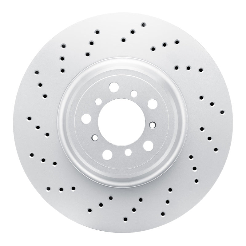R1 15-20 BMW M4 Left Front Drilled GeoSPEC Coated Rotor