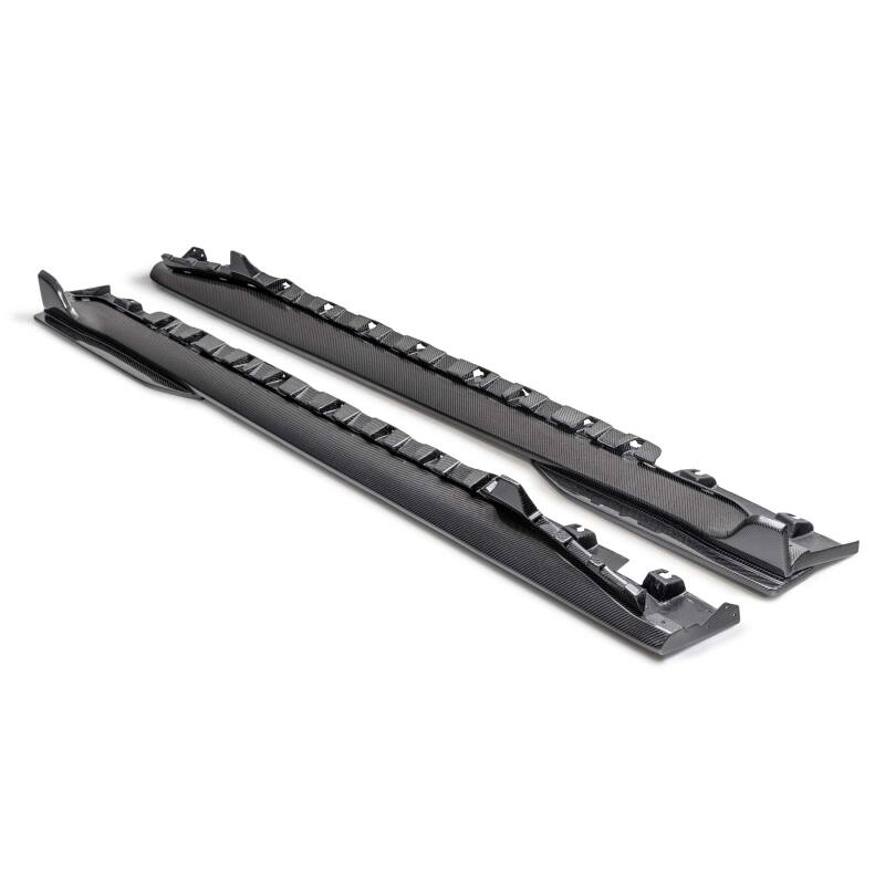 Anderson Composites 2024 Ford Mustang Type-GT5 Carbon Fiber Side Rocker Panel Splitter