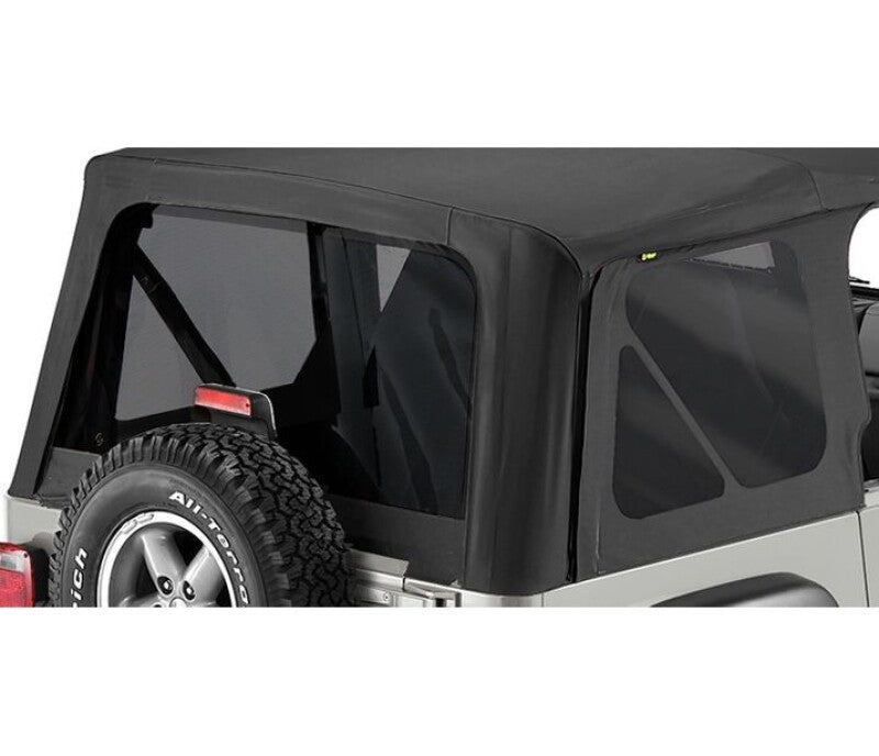 Bestop 03-06 Jeep Wrangler TJ Exc. Unlimited Window Set (Black Diamond)