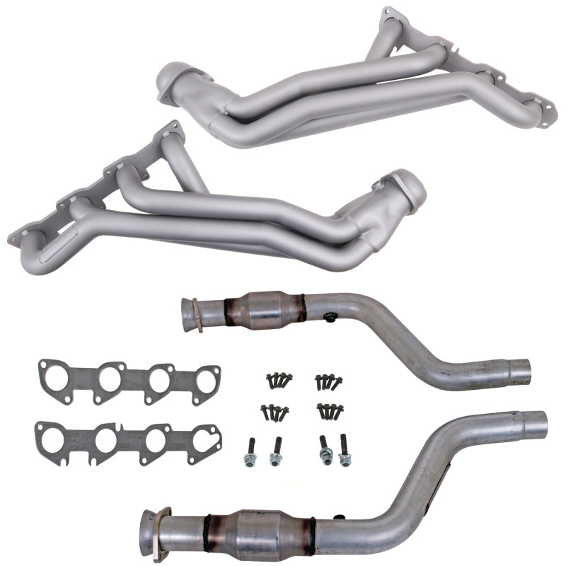 BBK 05-08 Dodge 5.7 Hemi (Car) Long Tube Headers w/High Flow Catted Mid Pipe (Ti Ceramic)