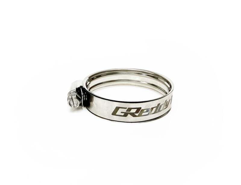 GReddy DUAL BEAD BOOST CLAMP 39-56MM #28 STAINLESS