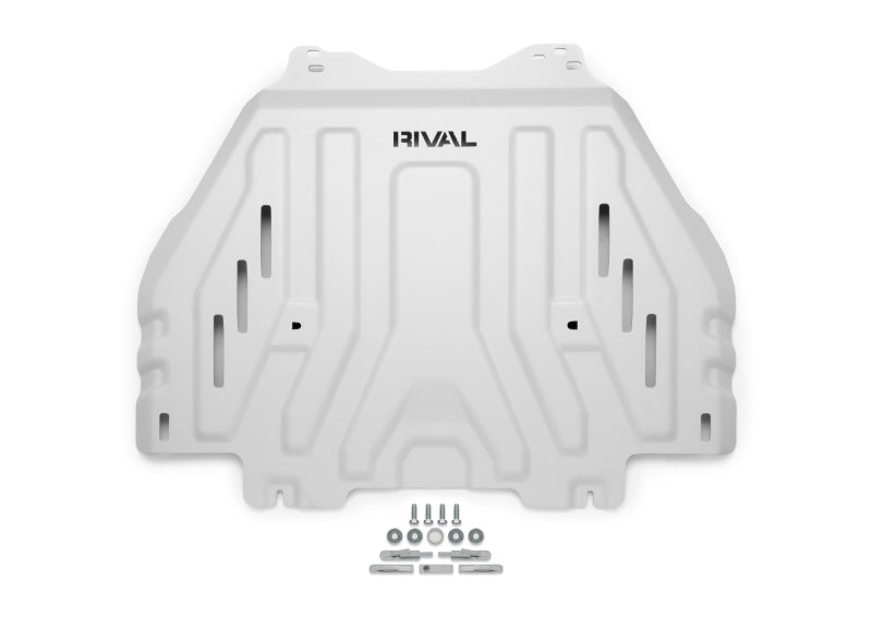 Rival 25-26 Toyota 4Runner 6th Gen Gas Engine Aluminum Transmission Catalytic Converter Skid Plate