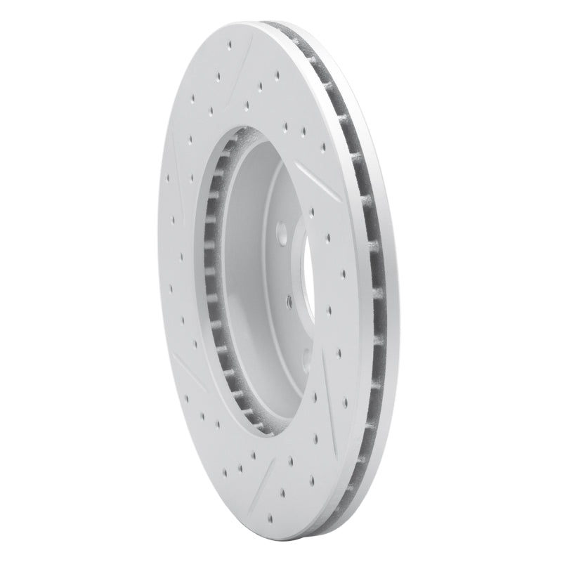 R1 04-17 Chevrolet Aveo (Mexico) Front Right Drilled & Slotted Geo-Carbon Rotor
