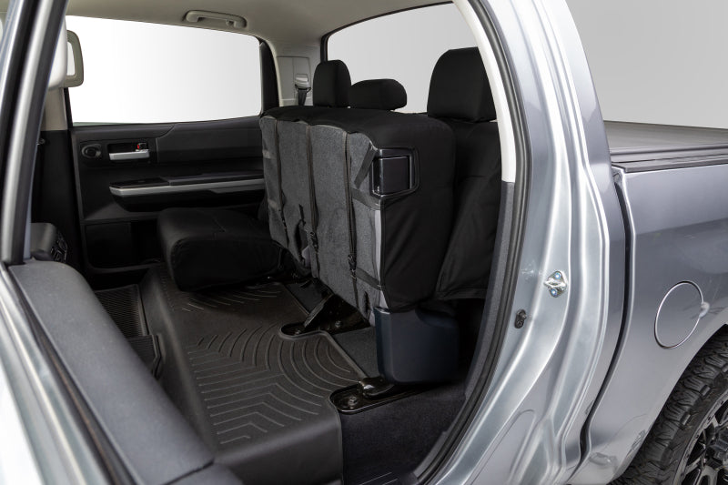 Covercraft 19-21 Chevrolet Silverado Carhartt PrecisionFit Custom Front Row Seat Covers - Blk