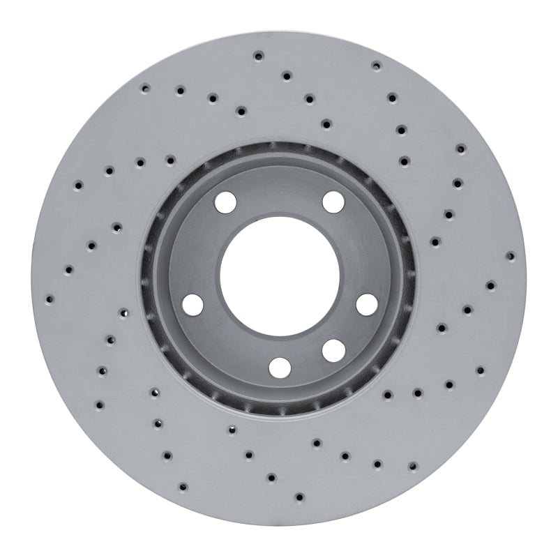 DFC 08-18 Mercedes-Benz G500 (Usa/Canada) Front Left Drilled Geoperformance Rotor