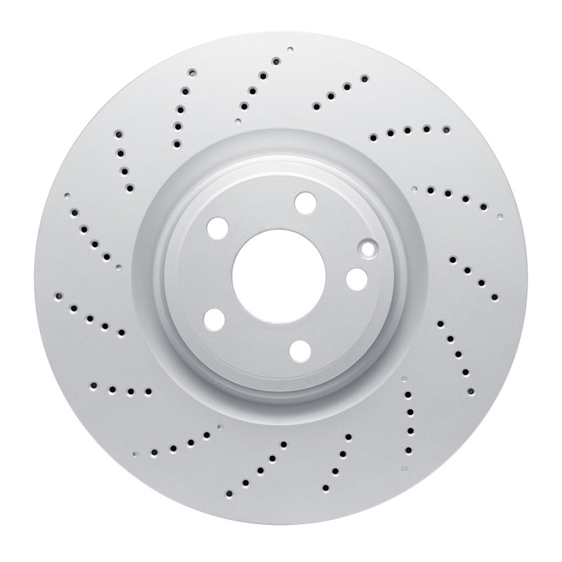 R1 12-18 Mercedes-Benz CLS550 Front Drilled GeoSPEC Coated Rotor