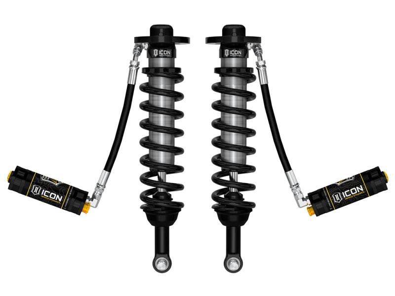 ICON 2021+ Ford F150 2WD 0-3in Lift Front V.S. 2.5 Series Coilovers Extended Travel RR w/ CDCV -Pair