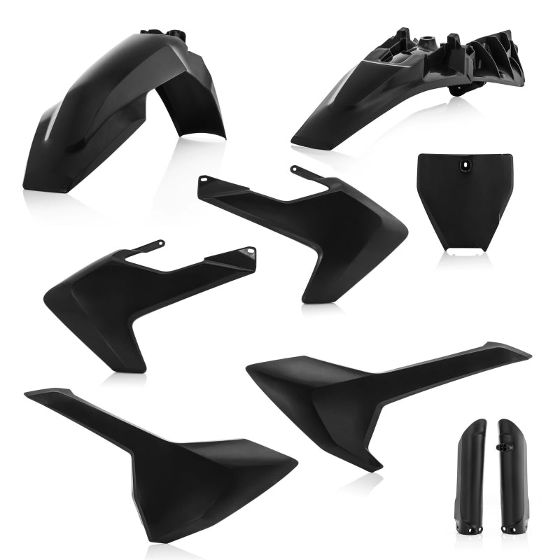 Acerbis 18-24 Husqvarna TC85 Full Plastic Kit - Black