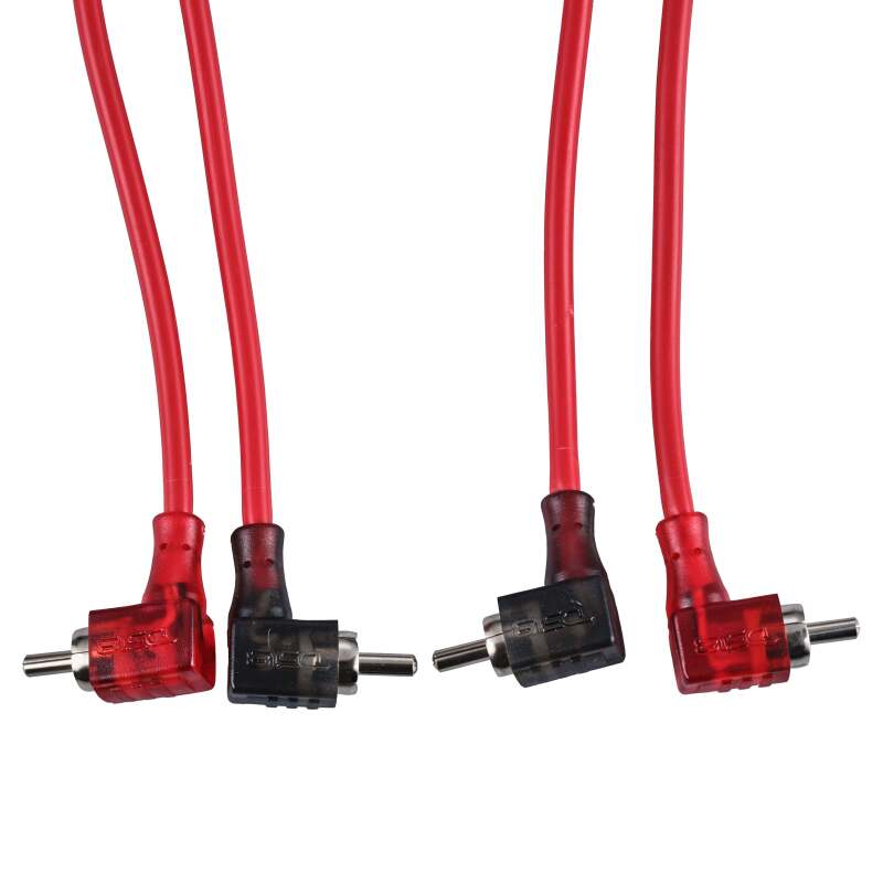 DS18 Level 2 RCA Wire 6-Feet Smart 90-Degree Connectors