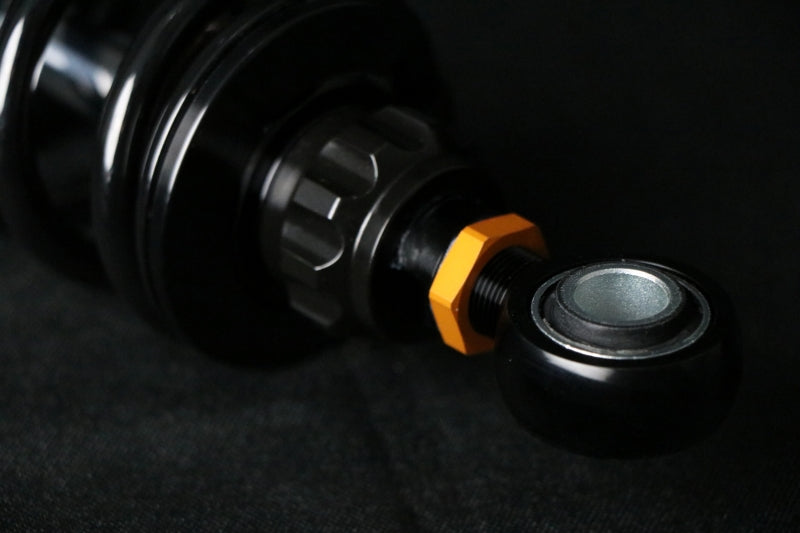 Ohlins 14-26 Harley FL Touring STX 36 Twin Blackline 13in Blk Reservoir Shocks - Heavy Duty Springs
