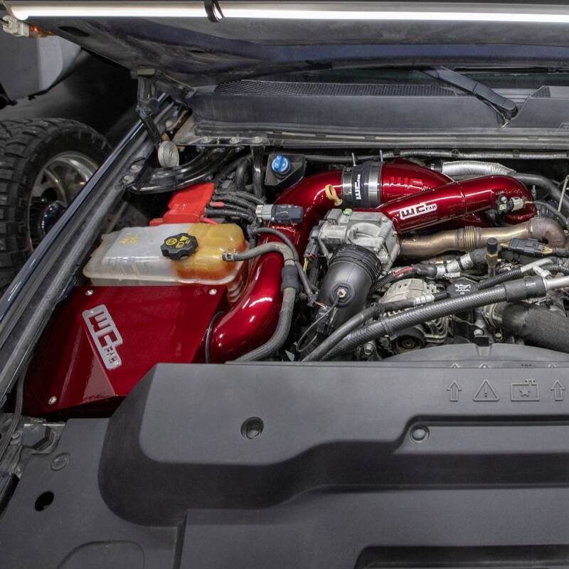 Wehrli 11-16 Chevrolet 6.6L Duramax LML 4in Intake Kit Stage 2 - WCFab Grey