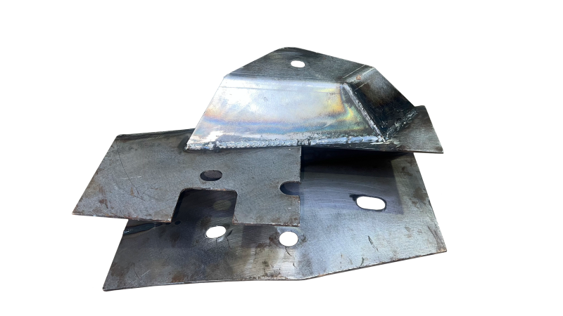 Rust Buster 2004-2008 Ford F-150 Center Rear Frame Section with ward Leaf Spring Mount - Left