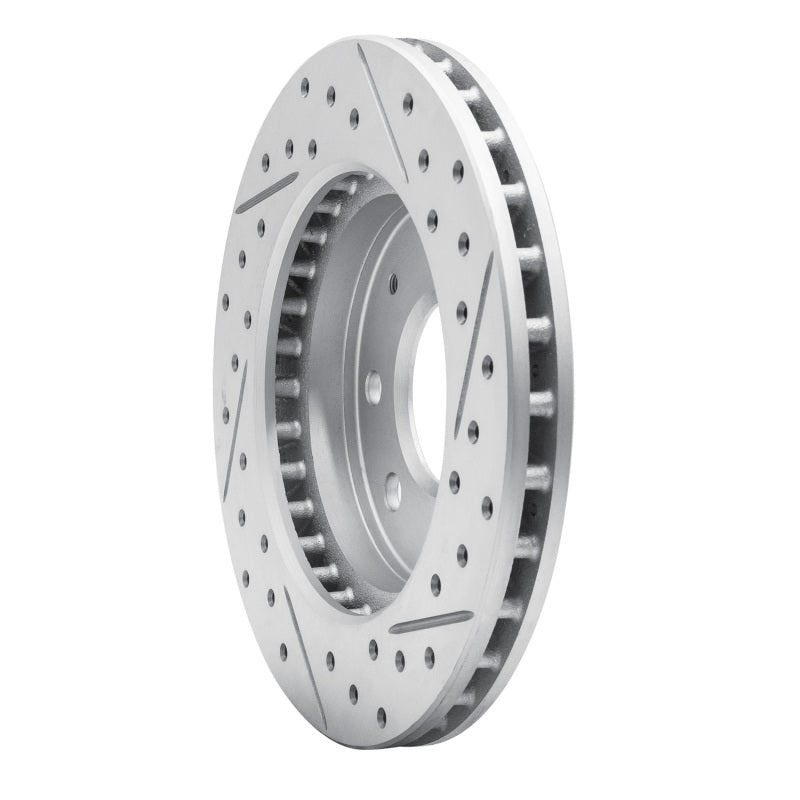 R1 88-07 Dodge Colt Front Left Drilled & Slotted Geo-Carbon Rotor