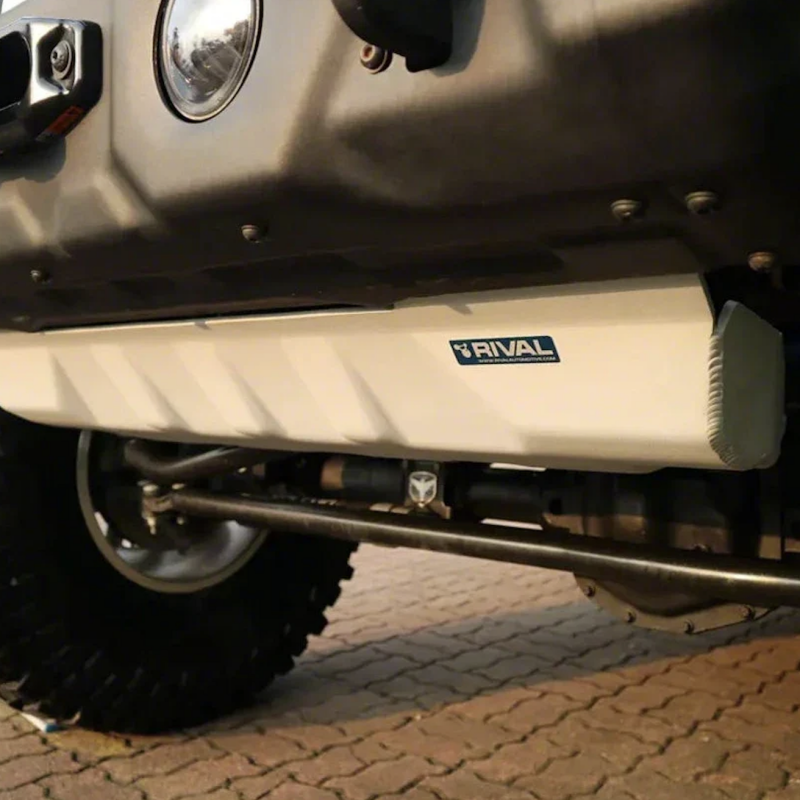RIVAL 18-26 Jeep Wrangler JL /20-26 Jeep Gladiator Aluminum Sway Bar Skid Plate