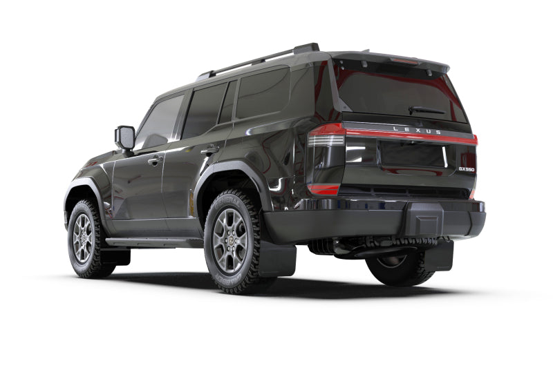 Rally Armor 24-25 Lexus GX 550 Luxury Black UR Mud Flap - Silver Logo