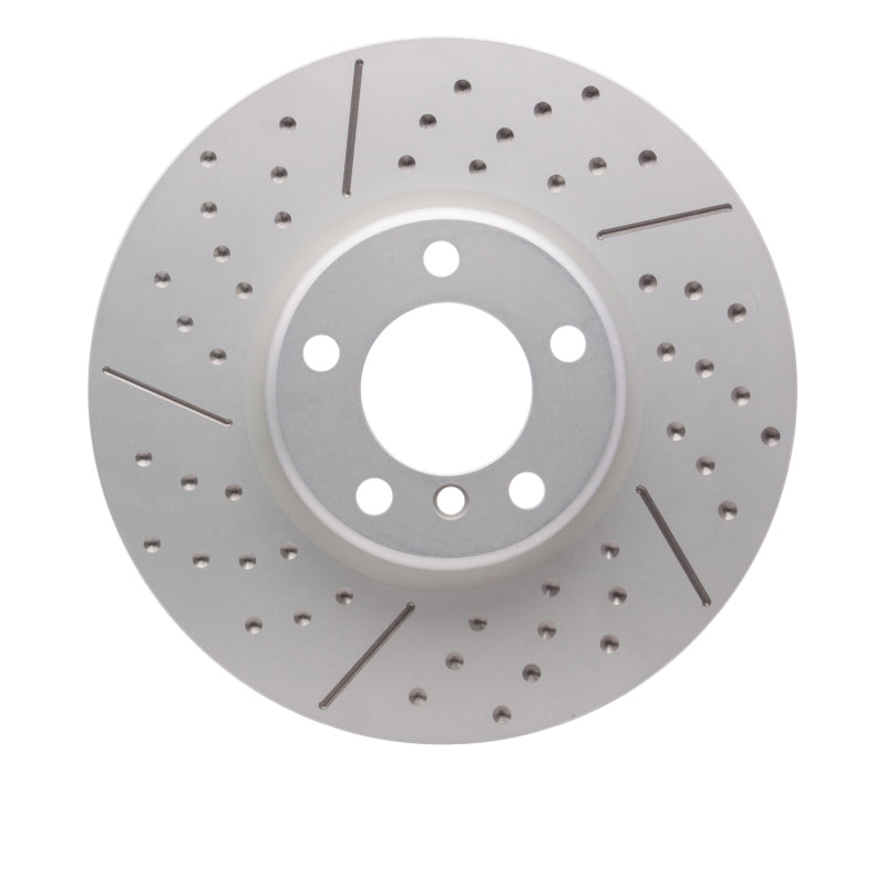 R1 17-20 BMW 440i Front R1 Carbon Alloy GeoMET Dimpled & Slotted Rotor