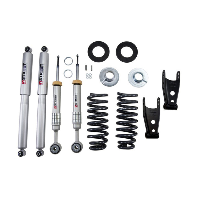 Belltech LOWERING KIT 09-13 Ford F-150 (All Cabs) Short Bed 2WD 2in-3in F/ 2in R Drop w/SP Shocks
