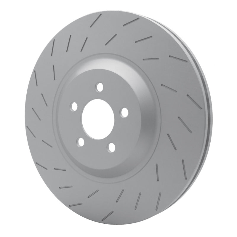 DFC 15-20 Dodge Challenger Front GeoSPEC Coated Rotor - Slotted