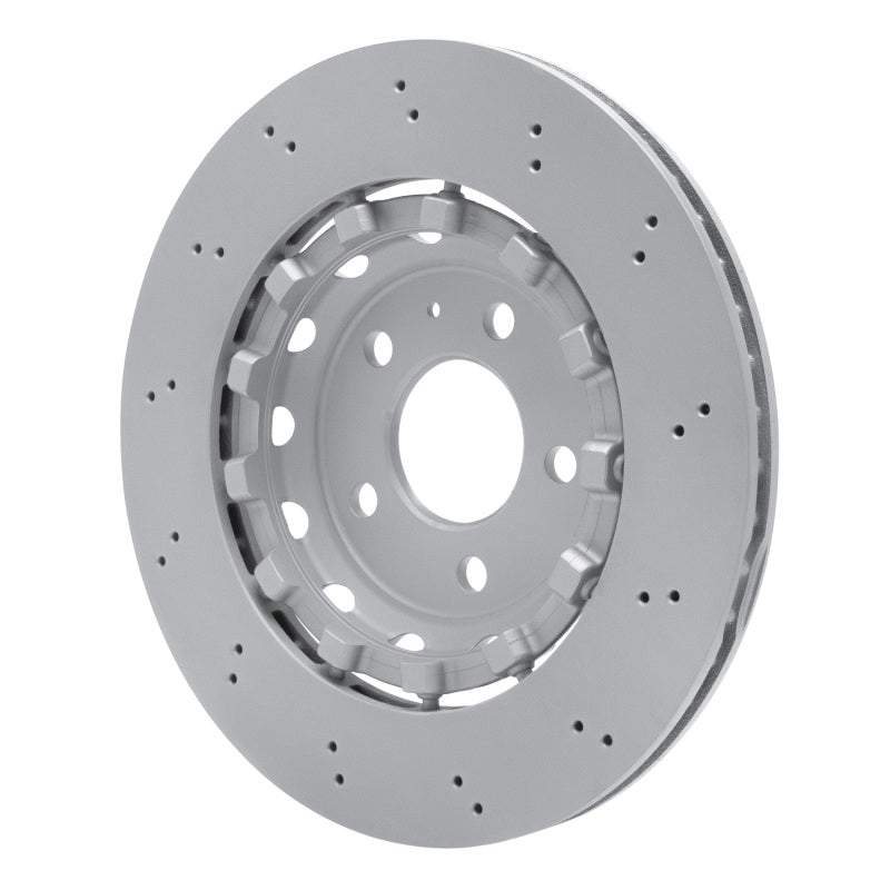 R1 18-25 Audi RS5 Sportback Rear Drilled Carbon Alloy GeoMET Rotor
