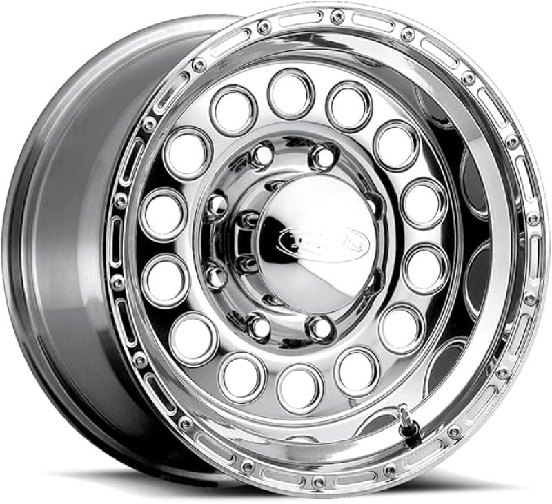 Raceline 887 Rock Crusher 15x8in / 5x114.3 BP / -32mm Offset / 83.82mm Bore - Polished Wheel