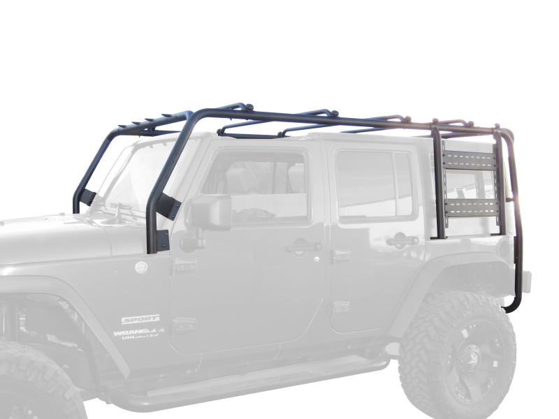 Body Armor 4x4 07-18 Jeep Wrangler JK 2dr Roof Rack Frame Crossbars/Rails