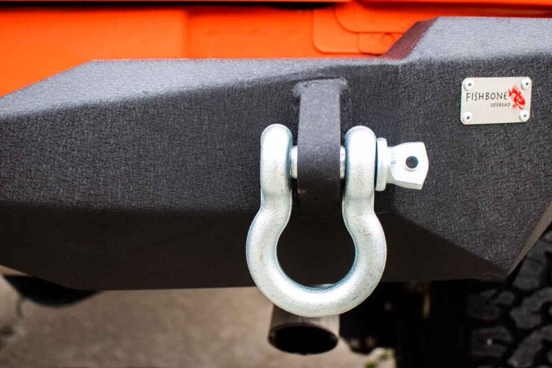 Fishbone Offroad 07-18 Jeep Wrangler JK Rear Bumper Mako