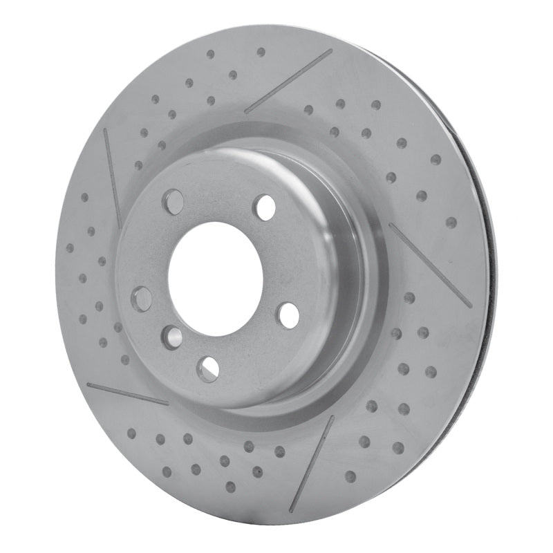 R1 2012-2020 BMW 120i (Mexico) Rear Brake Rotor - Dimpled and Slotted