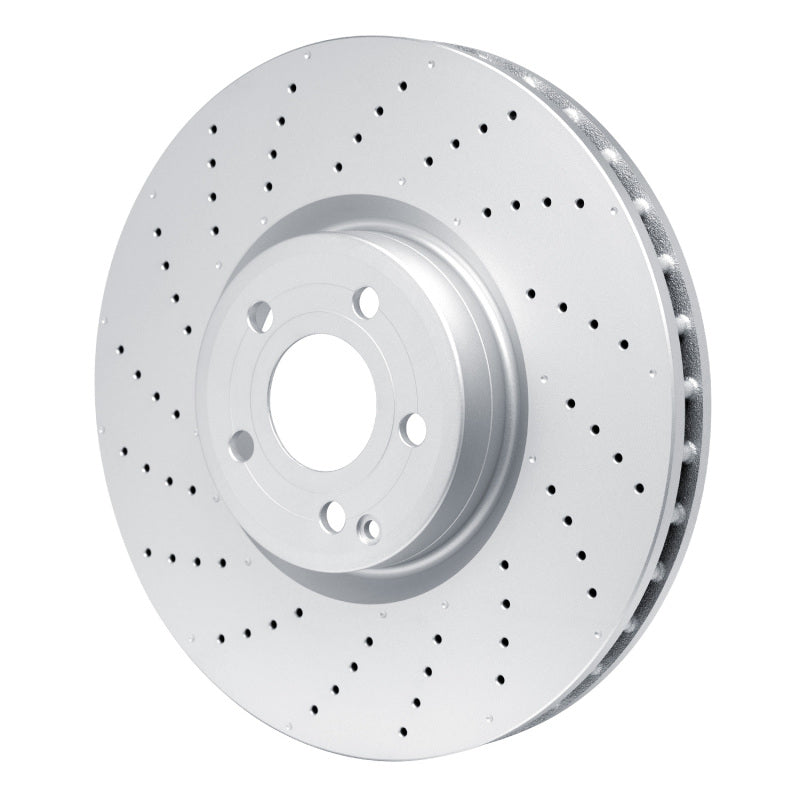 R1 13-20 Mercedes-Benz SL450 Front Drilled GeoSPEC Coated Rotor