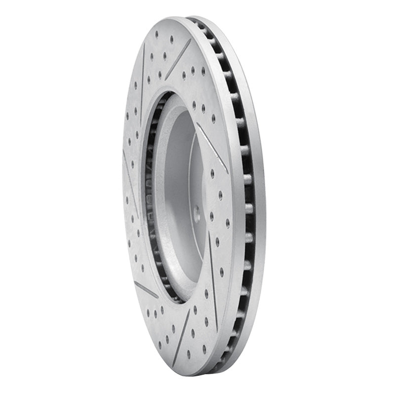 R1 13-25 Nissan Altima Front Right Drilled & Slotted Geo-Carbon Rotor