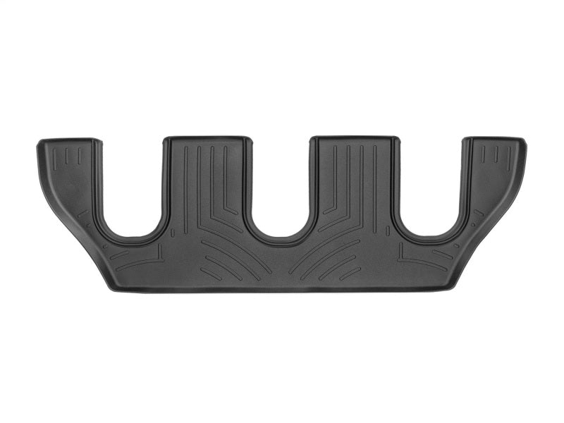 WeatherTech 2016+ Tesla Model X Rear FloorLiner - Black (7-Passenger)
