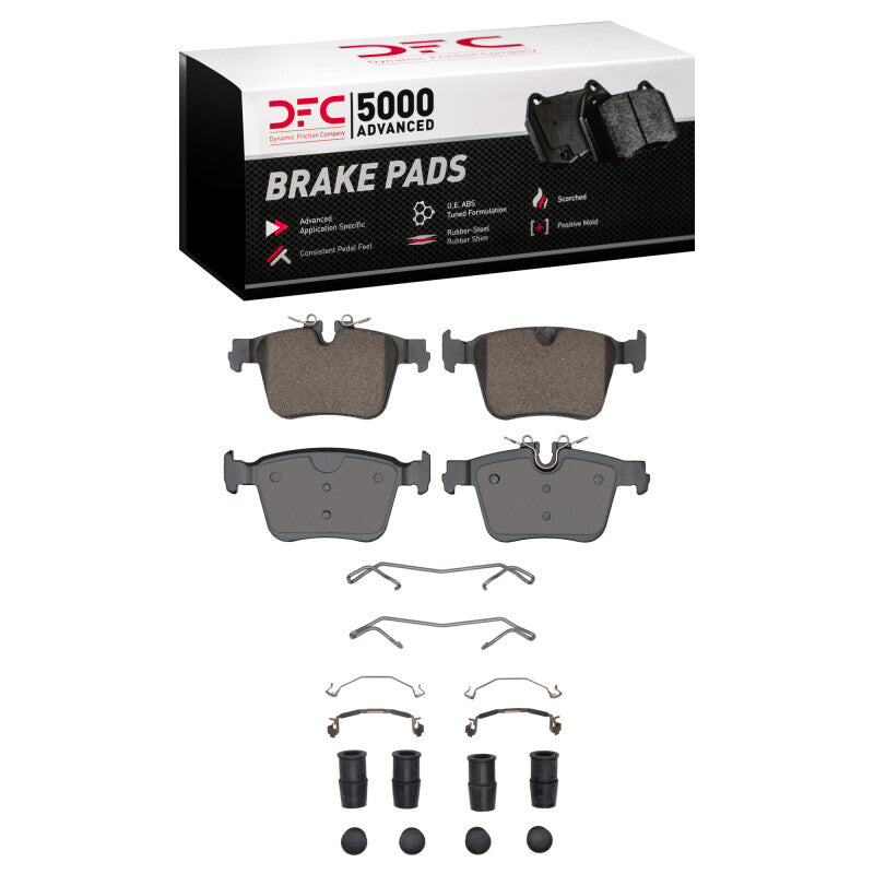 DFC 19-26 Volvo V90 Cross Country Rear 5000 Advanced Ceramic Brake Pads and Hardware Kit