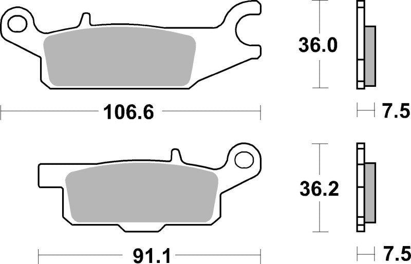 Brembo OE Sinter Prime Brake Pad