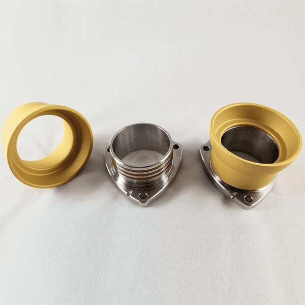 MSV Racing '85-'01 CR500 Outlaw Kart SUP Pipe Coupler/304 Exhaust Manifold Combo image 1