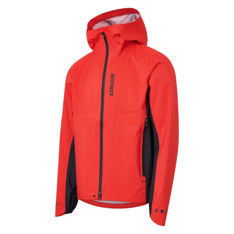 USWE Waterproof MTB Jacket Flame Red - 2XL