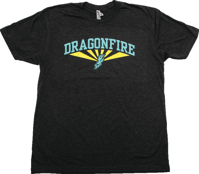 DragonFire Racing Dfr Az Tee Teal/Hi-Vis Xl
