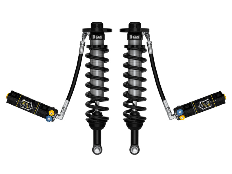 ICON 2021+ Ford F150 2WD 0-3in Lift Front V.S. 2.5 Series Coilovers Extended Travel RR w/ CDXS -Pair