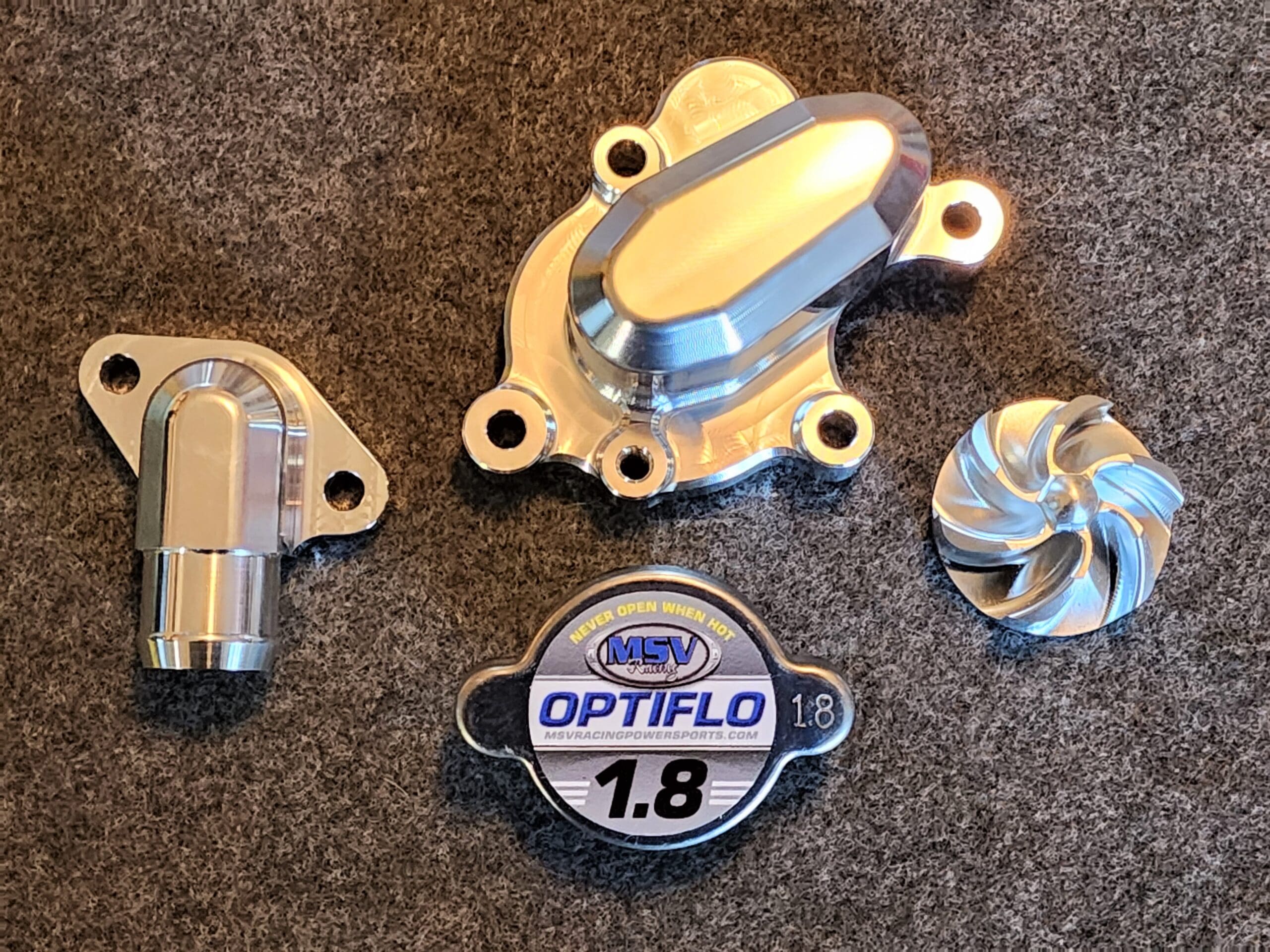 MSV Racing “OptiFlo” '89-'01 CR500 Cooling Power Package image 0